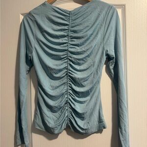 NWT Banana Republic Cinched Long Sleeve Top- Medium
